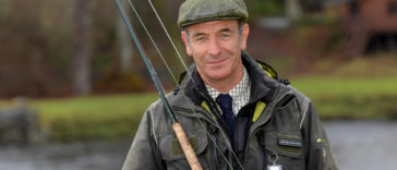 Robson Green fishing on the River Dee