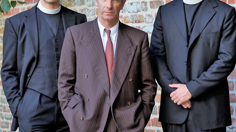 James Norton, Robson Green and Tom Brittney star in Grantchester