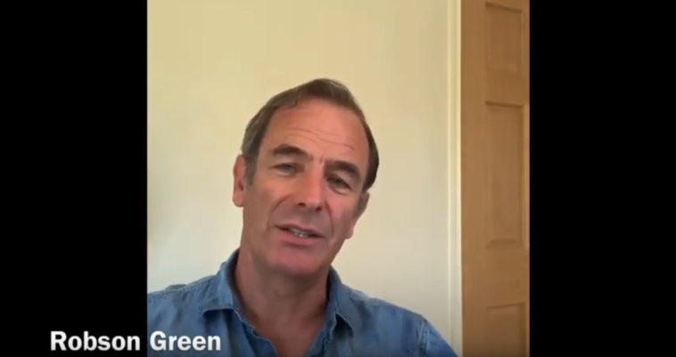Robson Green's message of support to public transport workers