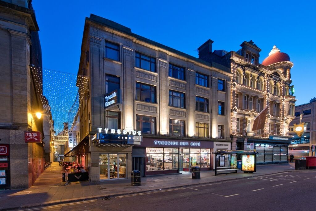 Outside view of the Tyneside Cinema in Newcastle upon Tyne