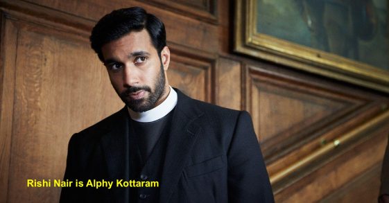 Rishi Nair as Reverend Alphy Kottaram