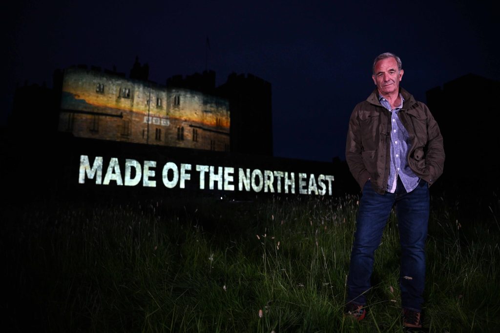 Robson Green at Alnwick Castle