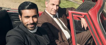 Robson and Rishi in Grantchester Season 11