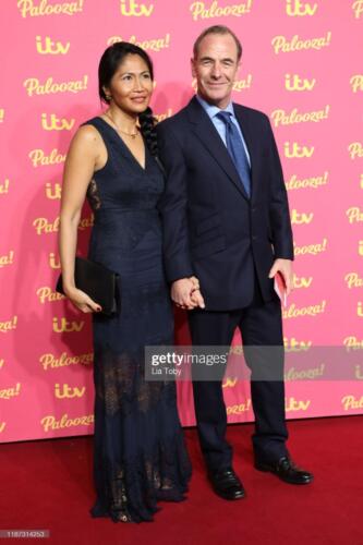Zoila Short and Robson Green attend the ITV Palooza 2019 at The Royal Festival Hall on November 12, 2019 in London. 