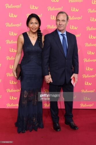 Zoila Short and Robson Green attend the ITV Palooza 2019 at The Royal Festival Hall on November 12, 2019 in London. 