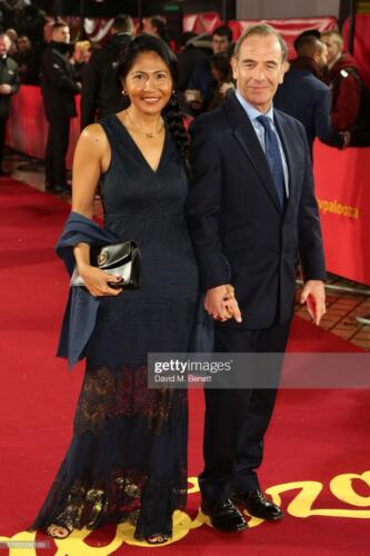 Zoila Short and Robson Green attend the ITV Palooza 2019 at The Royal Festival Hall on November 12, 2019 in London. 