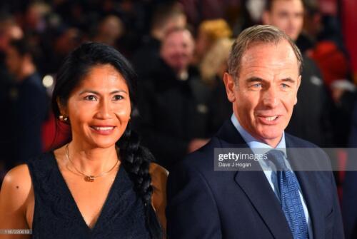 Zoila Short and Robson Green attend the ITV Palooza 2019 at The Royal Festival Hall on November 12, 2019 in London. 