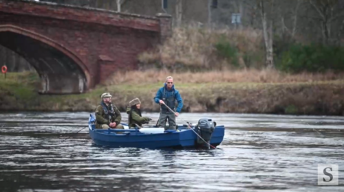 Opening of the 2022 Salmon Fishing Season on the River Tay