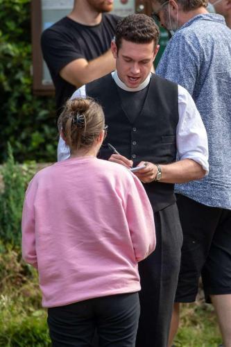 Filming takes place on series seven of ITV's Grantchester