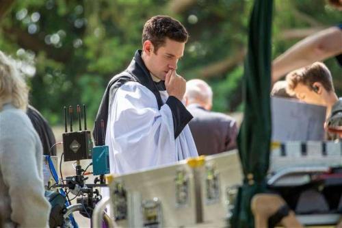 Filming takes place on series seven of ITV's Grantchester