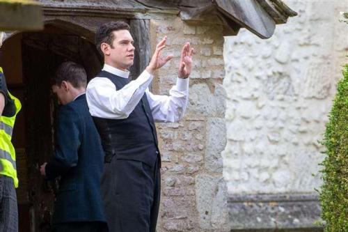 Filming takes place on series seven of ITV's Grantchester