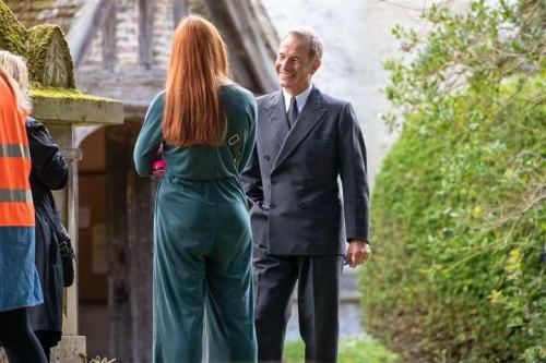 Filming takes place on series seven of ITV's Grantchester