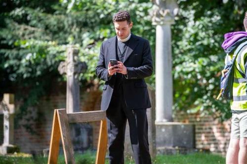 Filming takes place on series seven of ITV's Grantchester