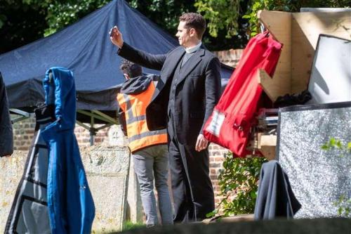 Filming takes place on series seven of ITV's Grantchester
