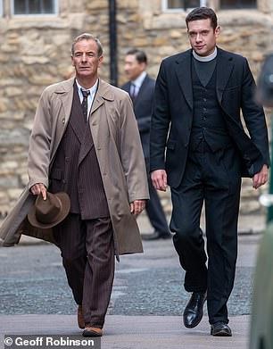 Filming takes place on series seven of ITV's Grantchester