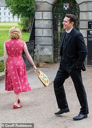Filming takes place on series seven of ITV's Grantchester