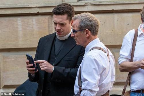 Filming takes place on series seven of ITV's Grantchester